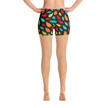 Load image into Gallery viewer, Legging Shorts - Colorful Drops - Green Cross Clothing,  - Apparel, Clothing, T-shirts, Accessories, Wristbands, Green Cross Clothing - GreenCrossClothing.co, Green Cross Clothing - GreenCrossClothing.co