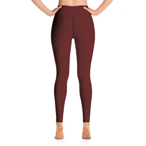 Yoga Leggings - Pomegranate II - Green Cross Clothing,  - Apparel, Clothing, T-shirts, Accessories, Wristbands, Green Cross Clothing - GreenCrossClothing.co, Green Cross Clothing - GreenCrossClothing.co