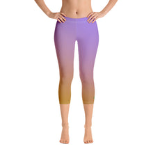 Load image into Gallery viewer, Capri Leggings - Sunset - Green Cross Clothing,  - Apparel, Clothing, T-shirts, Accessories, Wristbands, Green Cross Clothing - GreenCrossClothing.co, Green Cross Clothing - GreenCrossClothing.co