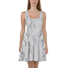 Load image into Gallery viewer, Skater Dress - Grey Camo - Green Cross Clothing,  - Apparel, Clothing, T-shirts, Accessories, Wristbands, Green Cross Clothing - GreenCrossClothing.co, Green Cross Clothing - GreenCrossClothing.co