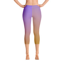 Load image into Gallery viewer, Capri Leggings - Sunset - Green Cross Clothing,  - Apparel, Clothing, T-shirts, Accessories, Wristbands, Green Cross Clothing - GreenCrossClothing.co, Green Cross Clothing - GreenCrossClothing.co