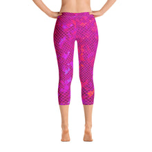 Load image into Gallery viewer, Capri Leggings - Pizazz - Green Cross Clothing,  - Apparel, Clothing, T-shirts, Accessories, Wristbands, Green Cross Clothing - GreenCrossClothing.co, Green Cross Clothing - GreenCrossClothing.co