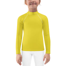 Load image into Gallery viewer, Kids Girls&#39; Sun &amp; Rash Guard - Meyer Lemon II - Green Cross Clothing,  - Apparel, Clothing, T-shirts, Accessories, Wristbands, Green Cross Clothing - GreenCrossClothing.co, Green Cross Clothing - GreenCrossClothing.co