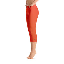 Load image into Gallery viewer, Capri Leggings - Fig - Green Cross Clothing,  - Apparel, Clothing, T-shirts, Accessories, Wristbands, Green Cross Clothing - GreenCrossClothing.co, Green Cross Clothing - GreenCrossClothing.co