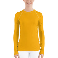 Load image into Gallery viewer, Women&#39;s Sun &amp; Rash Guard - Tangerine - Green Cross Clothing,  - Apparel, Clothing, T-shirts, Accessories, Wristbands, Green Cross Clothing - GreenCrossClothing.co, Green Cross Clothing - GreenCrossClothing.co