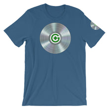 Load image into Gallery viewer, T-Shirt - Platinum Record - Green Cross Clothing, Record T-shirt - Apparel, Clothing, T-shirts, Accessories, Wristbands, Green Cross Clothing - GreenCrossClothing.co, Green Cross Clothing - GreenCrossClothing.co