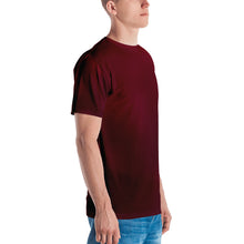 Load image into Gallery viewer, Men&#39;s T-shirt - Black Cherry - Green Cross Clothing,  - Apparel, Clothing, T-shirts, Accessories, Wristbands, Green Cross Clothing - GreenCrossClothing.co, Green Cross Clothing - GreenCrossClothing.co