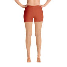 Load image into Gallery viewer, Legging Shorts - Blood Orange - Green Cross Clothing,  - Apparel, Clothing, T-shirts, Accessories, Wristbands, Green Cross Clothing - GreenCrossClothing.co, Green Cross Clothing - GreenCrossClothing.co