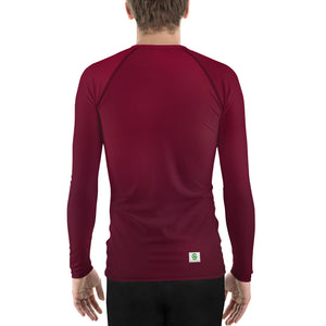 Men's Sun & Rash Guard - Black Cherry - Green Cross Clothing,  - Apparel, Clothing, T-shirts, Accessories, Wristbands, Green Cross Clothing - GreenCrossClothing.co, Green Cross Clothing - GreenCrossClothing.co