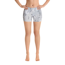 Load image into Gallery viewer, Legging Shorts - Grey Camo - Green Cross Clothing,  - Apparel, Clothing, T-shirts, Accessories, Wristbands, Green Cross Clothing - GreenCrossClothing.co, Green Cross Clothing - GreenCrossClothing.co