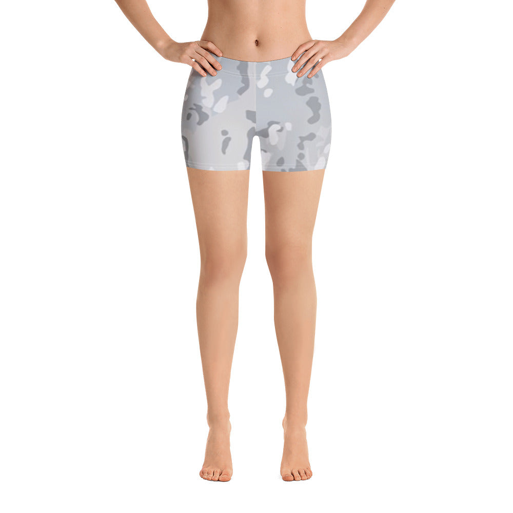 Legging Shorts - Grey Camo - Green Cross Clothing,  - Apparel, Clothing, T-shirts, Accessories, Wristbands, Green Cross Clothing - GreenCrossClothing.co, Green Cross Clothing - GreenCrossClothing.co