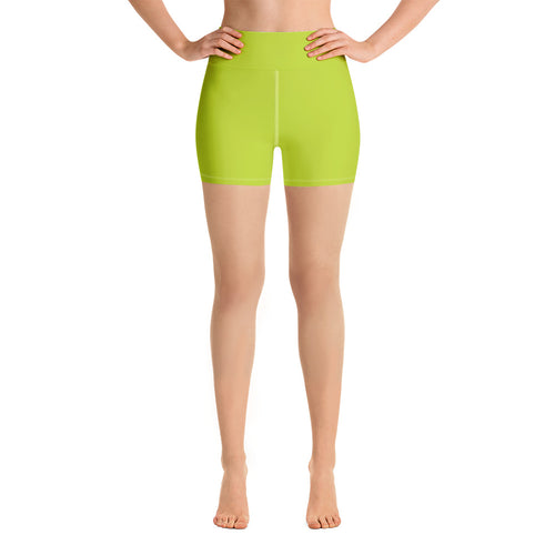 Yoga Shorts - Kiwi - Green Cross Clothing,  - Apparel, Clothing, T-shirts, Accessories, Wristbands, Green Cross Clothing - GreenCrossClothing.co, Green Cross Clothing - GreenCrossClothing.co