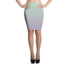 Load image into Gallery viewer, Pencil Skirt - Lilac &amp; Mint - Green Cross Clothing,  - Apparel, Clothing, T-shirts, Accessories, Wristbands, Green Cross Clothing - GreenCrossClothing.co, Green Cross Clothing - GreenCrossClothing.co