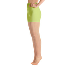 Load image into Gallery viewer, Yoga Shorts - Key Lime - Green Cross Clothing,  - Apparel, Clothing, T-shirts, Accessories, Wristbands, Green Cross Clothing - GreenCrossClothing.co, Green Cross Clothing - GreenCrossClothing.co