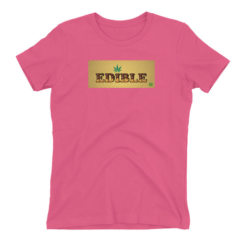 Ladies' T-shirt - Edible Dessert - Green Cross Clothing, Ladies' T-shirt - Edible - Apparel, Clothing, T-shirts, Accessories, Wristbands, Green Cross Clothing - GreenCrossClothing.co, Green Cross Clothing - GreenCrossClothing.co