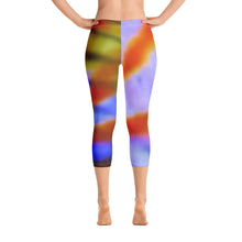 Load image into Gallery viewer, Capri Leggings - Cichlid - Green Cross Clothing,  - Apparel, Clothing, T-shirts, Accessories, Wristbands, Green Cross Clothing - GreenCrossClothing.co, Green Cross Clothing - GreenCrossClothing.co