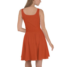 Load image into Gallery viewer, Skater Dress - Blood Orange - Green Cross Clothing,  - Apparel, Clothing, T-shirts, Accessories, Wristbands, Green Cross Clothing - GreenCrossClothing.co, Green Cross Clothing - GreenCrossClothing.co