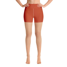 Load image into Gallery viewer, Yoga Shorts - Blood Orange - Green Cross Clothing,  - Apparel, Clothing, T-shirts, Accessories, Wristbands, Green Cross Clothing - GreenCrossClothing.co, Green Cross Clothing - GreenCrossClothing.co