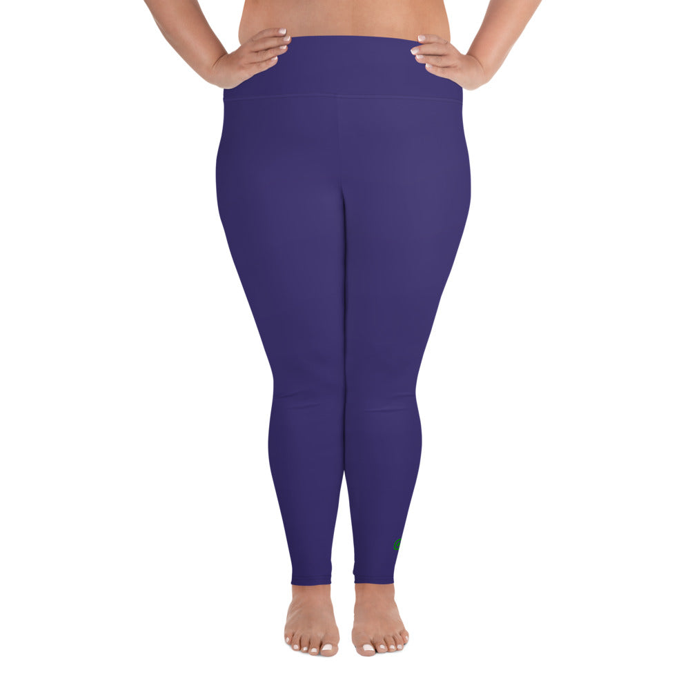 Plus Size Leggings - Fig II - Green Cross Clothing,  - Apparel, Clothing, T-shirts, Accessories, Wristbands, Green Cross Clothing - GreenCrossClothing.co, Green Cross Clothing - GreenCrossClothing.co