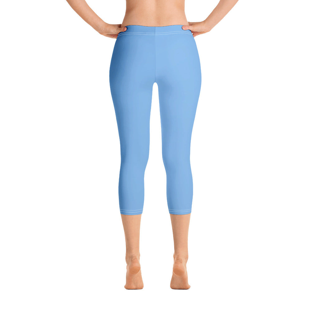 Capri Leggings - Blueberry - Green Cross Clothing,  - Apparel, Clothing, T-shirts, Accessories, Wristbands, Green Cross Clothing - GreenCrossClothing.co, Green Cross Clothing - GreenCrossClothing.co
