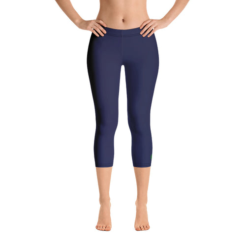 Capri Leggings - Blueberry II - Green Cross Clothing,  - Apparel, Clothing, T-shirts, Accessories, Wristbands, Green Cross Clothing - GreenCrossClothing.co, Green Cross Clothing - GreenCrossClothing.co