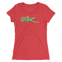 Load image into Gallery viewer, Ladies&#39; Tri-Blend T-shirt - Dank - Green Cross Clothing, Dank T-shirt - Apparel, Clothing, T-shirts, Accessories, Wristbands, Green Cross Clothing - GreenCrossClothing.co, Green Cross Clothing - GreenCrossClothing.co