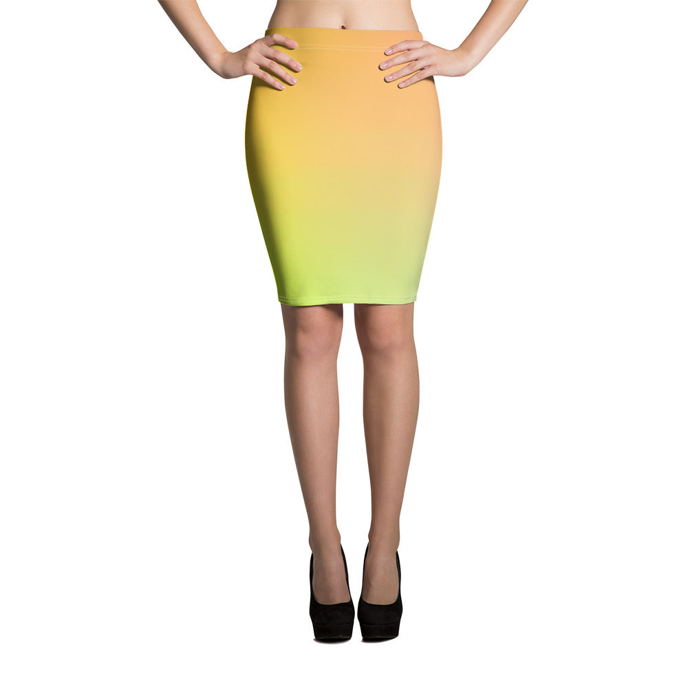 Pencil Skirt - Multi - Green Cross Clothing,  - Apparel, Clothing, T-shirts, Accessories, Wristbands, Green Cross Clothing - GreenCrossClothing.co, Green Cross Clothing - GreenCrossClothing.co