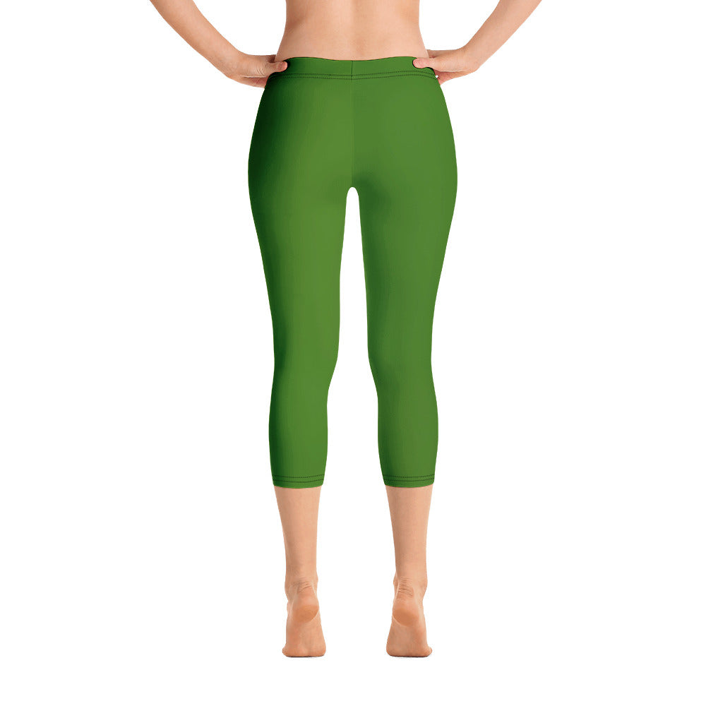 Capri Leggings - Key Lime II - Green Cross Clothing,  - Apparel, Clothing, T-shirts, Accessories, Wristbands, Green Cross Clothing - GreenCrossClothing.co, Green Cross Clothing - GreenCrossClothing.co
