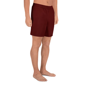 Men's Athletic Shorts - Pomegranate II - Green Cross Clothing,  - Apparel, Clothing, T-shirts, Accessories, Wristbands, Green Cross Clothing - GreenCrossClothing.co, Green Cross Clothing - GreenCrossClothing.co