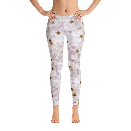 Leggings - Cherry Blossoms - Green Cross Clothing,  - Apparel, Clothing, T-shirts, Accessories, Wristbands, Green Cross Clothing - GreenCrossClothing.co, Green Cross Clothing - GreenCrossClothing.co