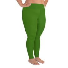 Load image into Gallery viewer, Plus Size Leggings - Key Lime II - Green Cross Clothing,  - Apparel, Clothing, T-shirts, Accessories, Wristbands, Green Cross Clothing - GreenCrossClothing.co, Green Cross Clothing - GreenCrossClothing.co