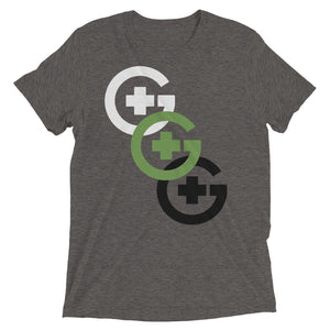 T-Shirt - Green Cross "3G" - Green Cross Clothing, Green Cross T-Shirt - Apparel, Clothing, T-shirts, Accessories, Wristbands, Green Cross Clothing - GreenCrossClothing.co, Green Cross Clothing - GreenCrossClothing.co