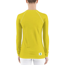 Load image into Gallery viewer, Women&#39;s Sun &amp; Rash Guard - Meyer Lemon II - Green Cross Clothing,  - Apparel, Clothing, T-shirts, Accessories, Wristbands, Green Cross Clothing - GreenCrossClothing.co, Green Cross Clothing - GreenCrossClothing.co