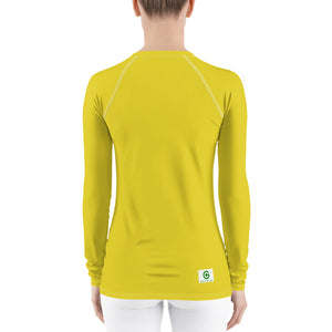 Women's Sun & Rash Guard - Meyer Lemon II - Green Cross Clothing,  - Apparel, Clothing, T-shirts, Accessories, Wristbands, Green Cross Clothing - GreenCrossClothing.co, Green Cross Clothing - GreenCrossClothing.co