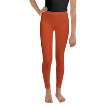 Load image into Gallery viewer, Youth Leggings - Blood Orange - Green Cross Clothing,  - Apparel, Clothing, T-shirts, Accessories, Wristbands, Green Cross Clothing - GreenCrossClothing.co, Green Cross Clothing - GreenCrossClothing.co