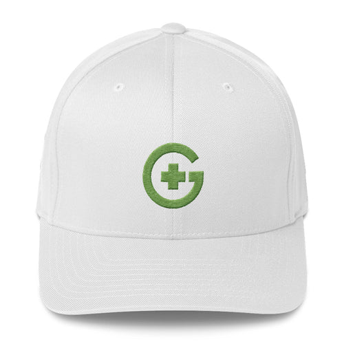 Embroidered Premium FlexFit Cap - Green Cross - Green Cross Clothing, Green Cross Hat - Apparel, Clothing, T-shirts, Accessories, Wristbands, Green Cross Clothing - GreenCrossClothing.co, Green Cross Clothing - GreenCrossClothing.co