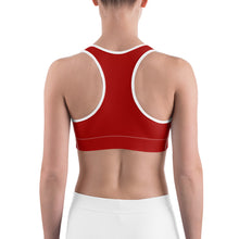 Load image into Gallery viewer, Sports Bra - Pomegranate - Green Cross Clothing,  - Apparel, Clothing, T-shirts, Accessories, Wristbands, Green Cross Clothing - GreenCrossClothing.co, Green Cross Clothing - GreenCrossClothing.co