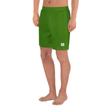 Load image into Gallery viewer, Men&#39;s Athletic Shorts - Key Lime II - Green Cross Clothing,  - Apparel, Clothing, T-shirts, Accessories, Wristbands, Green Cross Clothing - GreenCrossClothing.co, Green Cross Clothing - GreenCrossClothing.co