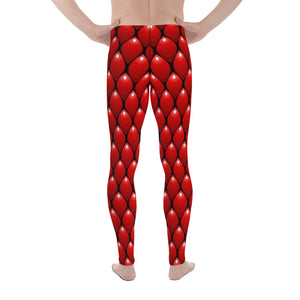 Men's Leggings - Red Dragon - Green Cross Clothing,  - Apparel, Clothing, T-shirts, Accessories, Wristbands, Green Cross Clothing - GreenCrossClothing.co, Green Cross Clothing - GreenCrossClothing.co