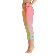 Load image into Gallery viewer, Yoga Capri Leggings - Multi - Green Cross Clothing,  - Apparel, Clothing, T-shirts, Accessories, Wristbands, Green Cross Clothing - GreenCrossClothing.co, Green Cross Clothing - GreenCrossClothing.co