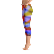 Load image into Gallery viewer, Capri Leggings - Cichlid - Green Cross Clothing,  - Apparel, Clothing, T-shirts, Accessories, Wristbands, Green Cross Clothing - GreenCrossClothing.co, Green Cross Clothing - GreenCrossClothing.co