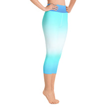Load image into Gallery viewer, Yoga Capri Leggings - Arctic - Green Cross Clothing,  - Apparel, Clothing, T-shirts, Accessories, Wristbands, Green Cross Clothing - GreenCrossClothing.co, Green Cross Clothing - GreenCrossClothing.co