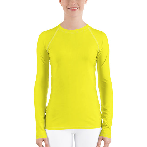 Women's Sun & Rash Guard - Meyer Lemon - Green Cross Clothing,  - Apparel, Clothing, T-shirts, Accessories, Wristbands, Green Cross Clothing - GreenCrossClothing.co, Green Cross Clothing - GreenCrossClothing.co