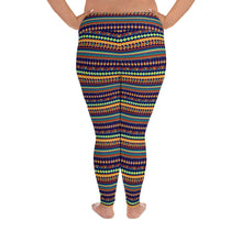 Load image into Gallery viewer, Plus Size Leggings - Tribe - Green Cross Clothing,  - Apparel, Clothing, T-shirts, Accessories, Wristbands, Green Cross Clothing - GreenCrossClothing.co, Green Cross Clothing - GreenCrossClothing.co