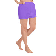 Load image into Gallery viewer, Women&#39;s Athletic Shorts - Ultraviolet - Green Cross Clothing,  - Apparel, Clothing, T-shirts, Accessories, Wristbands, Green Cross Clothing - GreenCrossClothing.co, Green Cross Clothing - GreenCrossClothing.co