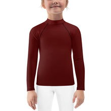 Load image into Gallery viewer, Kids Girls&#39; Sun &amp; Rash Guard - Pomegranate II - Green Cross Clothing,  - Apparel, Clothing, T-shirts, Accessories, Wristbands, Green Cross Clothing - GreenCrossClothing.co, Green Cross Clothing - GreenCrossClothing.co