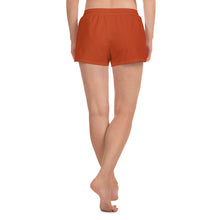 Load image into Gallery viewer, Women&#39;s Athletic Shorts - Blood Orange - Green Cross Clothing,  - Apparel, Clothing, T-shirts, Accessories, Wristbands, Green Cross Clothing - GreenCrossClothing.co, Green Cross Clothing - GreenCrossClothing.co