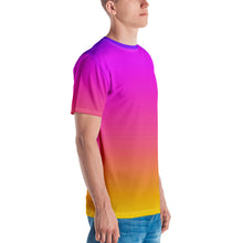 Load image into Gallery viewer, Men&#39;s T-shirt - Magenta &amp; Yellow - Green Cross Clothing,  - Apparel, Clothing, T-shirts, Accessories, Wristbands, Green Cross Clothing - GreenCrossClothing.co, Green Cross Clothing - GreenCrossClothing.co