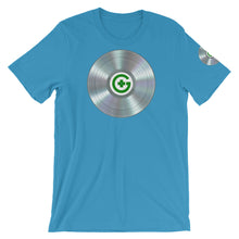 Load image into Gallery viewer, T-Shirt - Platinum Record - Green Cross Clothing, Record T-shirt - Apparel, Clothing, T-shirts, Accessories, Wristbands, Green Cross Clothing - GreenCrossClothing.co, Green Cross Clothing - GreenCrossClothing.co