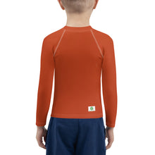Load image into Gallery viewer, Kids Boys&#39; Sun &amp; Rash Guard - Blood Orange - Green Cross Clothing,  - Apparel, Clothing, T-shirts, Accessories, Wristbands, Green Cross Clothing - GreenCrossClothing.co, Green Cross Clothing - GreenCrossClothing.co